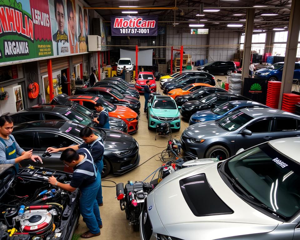 bengkel modifikasi dan workshop otomotif Indonesia